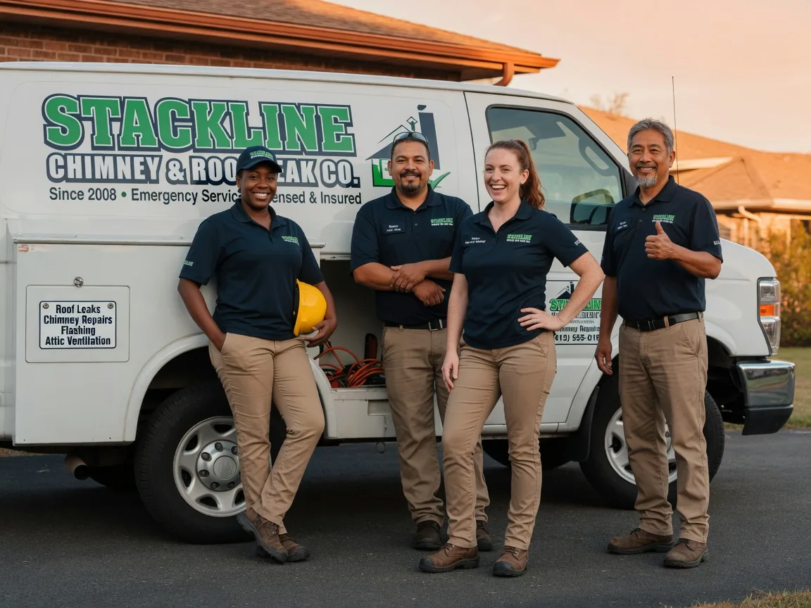 Chimney flashing repair company in Artois, CA